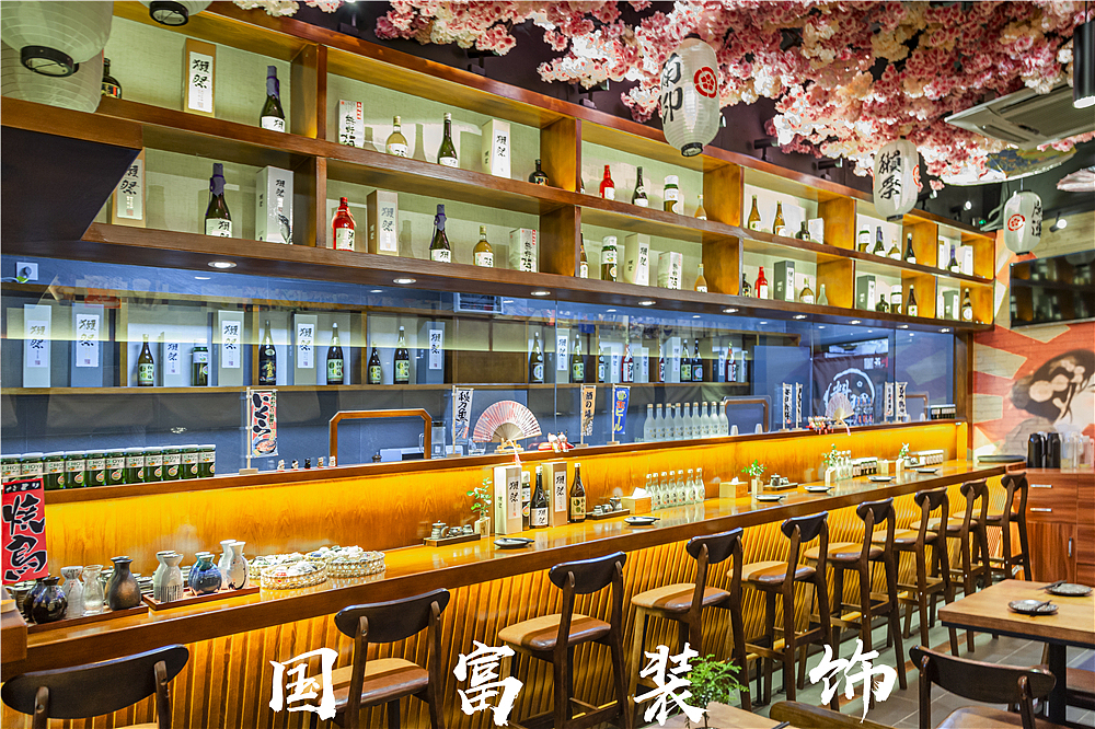 萧山石川居酒屋（图ZMTgyOTg5OTg4） - 家装设计 - 站酷设计师浙江国富装饰原创素材 - 站酷ZCOOL