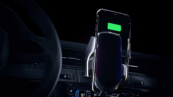 新魔夹R1车载支架视频广告