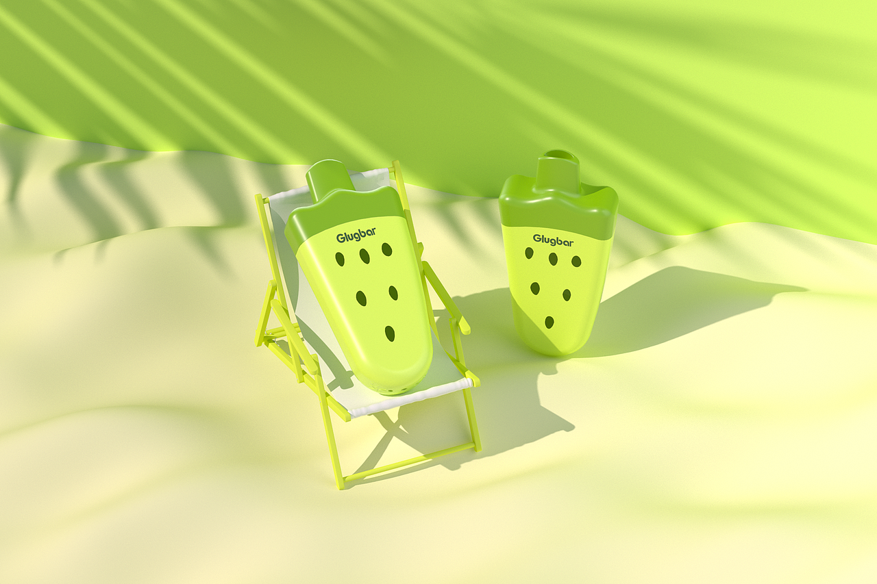 Glugbar产品渲染展示