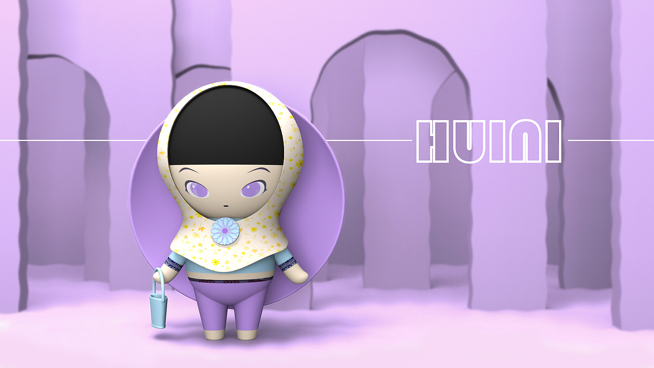 HUINI 惠安女孩盲盒设计（图ZMzAxNjI5OTM2） - 玩具 - 站酷设计师天天惊讶的黑豆原创素材 - 站酷ZCOOL