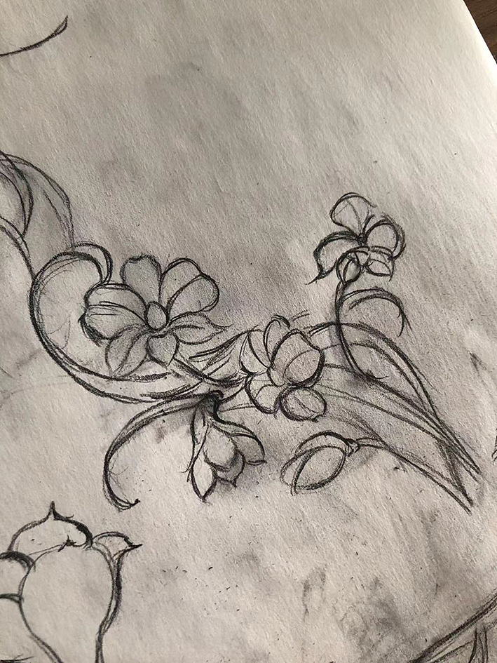 花卉首饰设计（图ZMzMxOTE0MTk2） - 首饰设计 - 站酷设计师寒江雪的插画原创素材 - 站酷ZCOOL