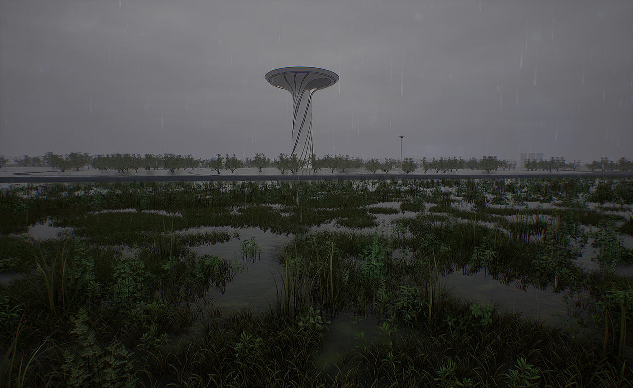 UE5/UE4安徽合肥园博园数字景区