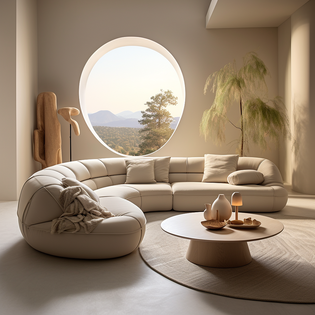 奶油风通透空间