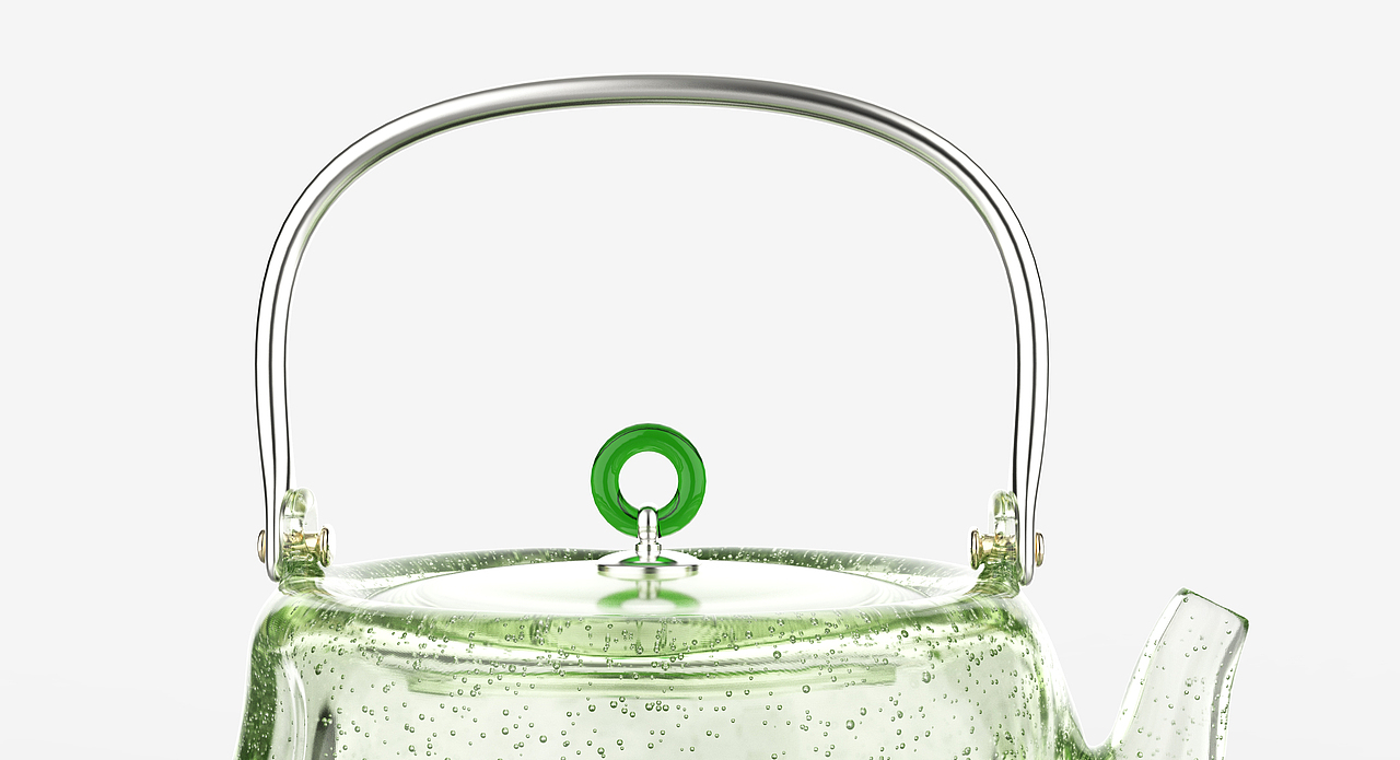 琉璃茶壶-氤氲之气