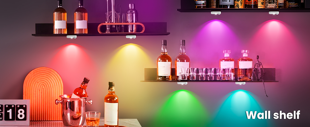 RGB感应小夜灯(酒柜)