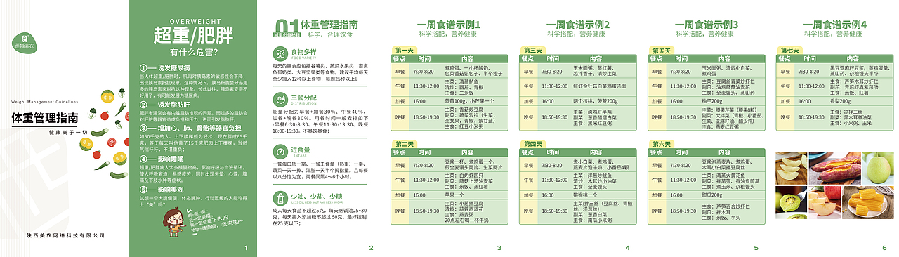 瑜伽 健身 减肥  营养搭配 画册设计