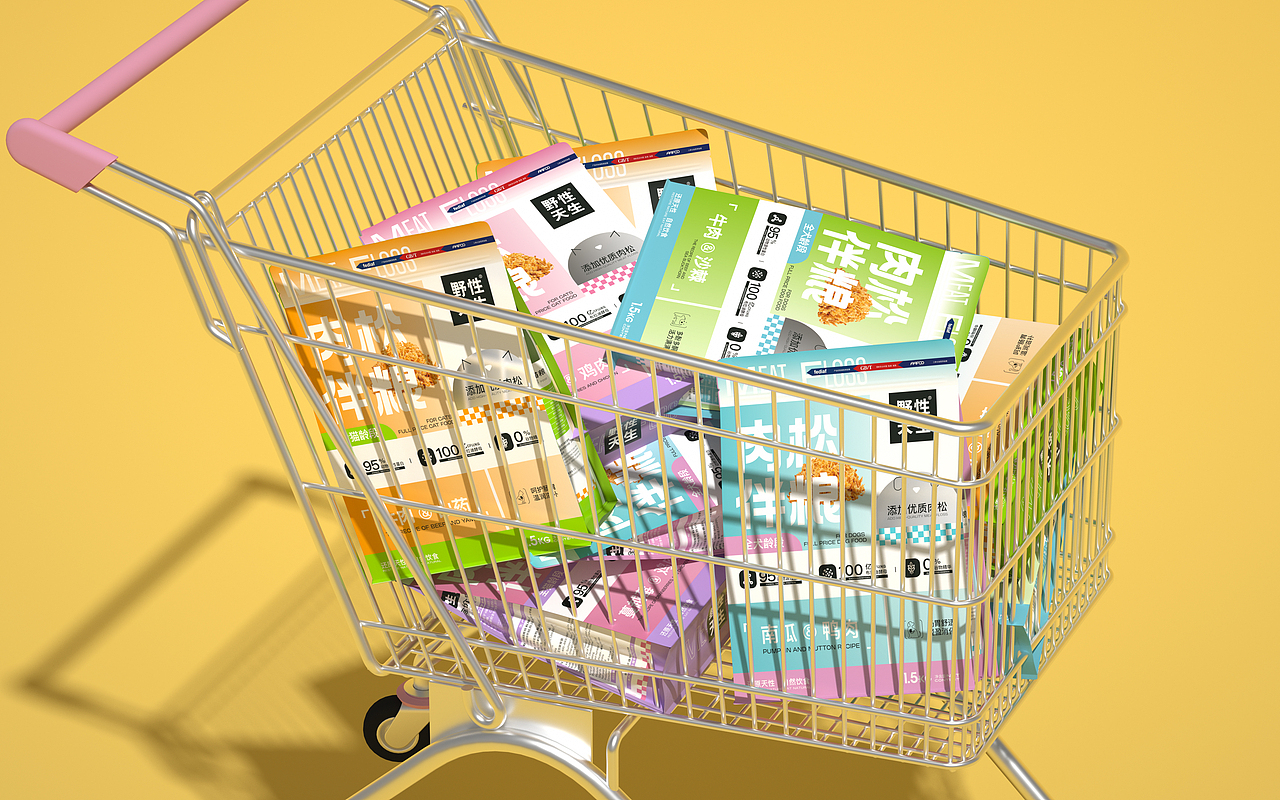 野性天生 宠物系列包装设计 宠物VI设计 猫粮品牌设计（图ZMzM5MzI3ODI4） - 包装 - 站酷设计师hellolinkdesign原创素材 - 站酷ZCOOL