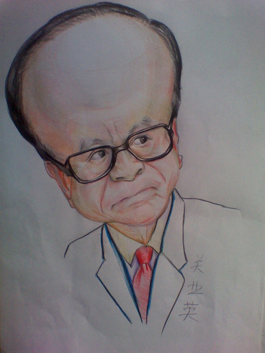 原创作品:肖像漫画