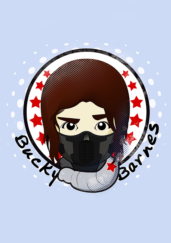 美国队长+好基友bucky（图ZMTYxNjAwMDA=） - 图案 - 站酷设计师DomoZ原创素材 - 站酷ZCOOL