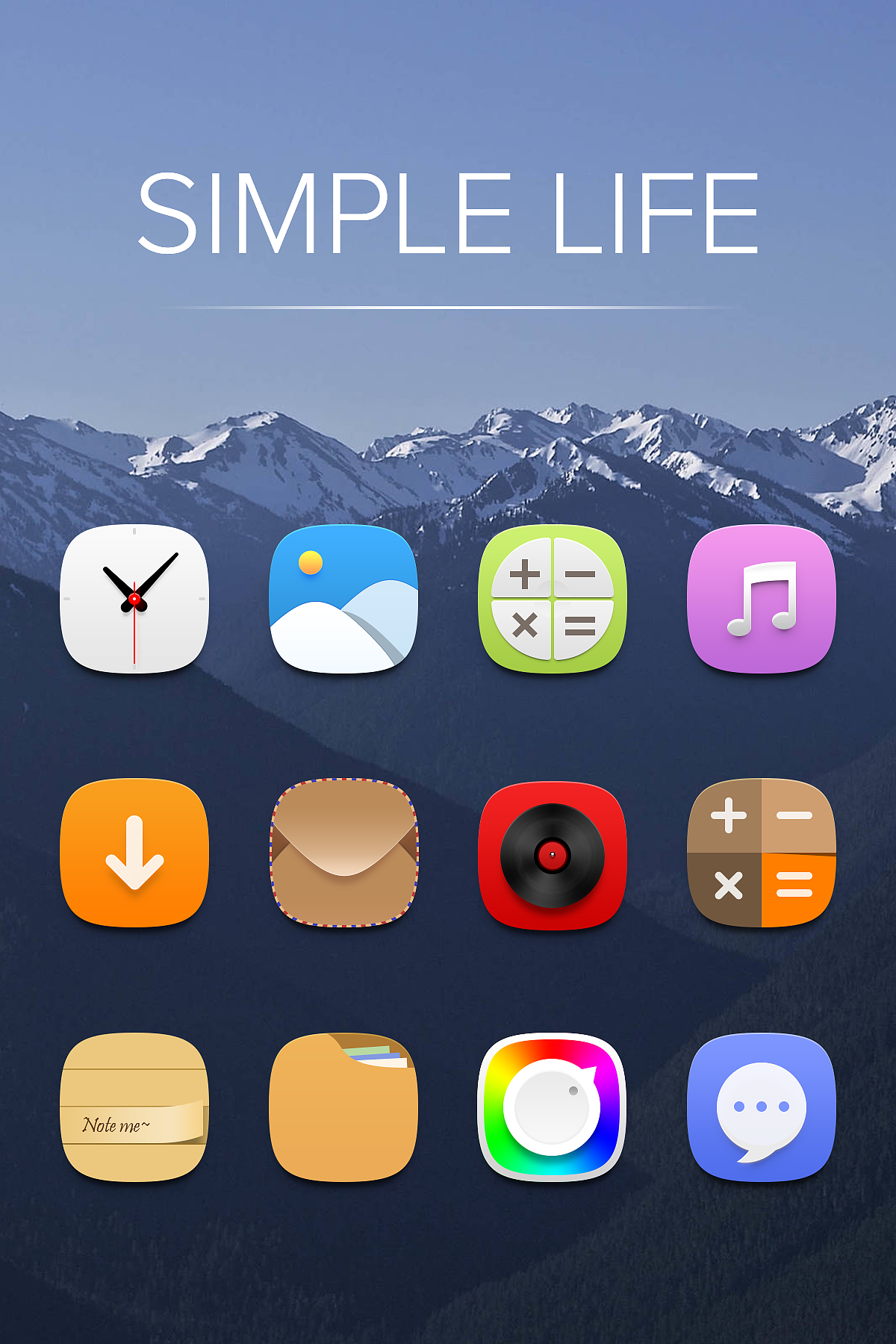 手机主题设计（图ZODA1MTc0NDQ=） - 图标 - 站酷设计师lan_fantasy原创素材 - 站酷ZCOOL