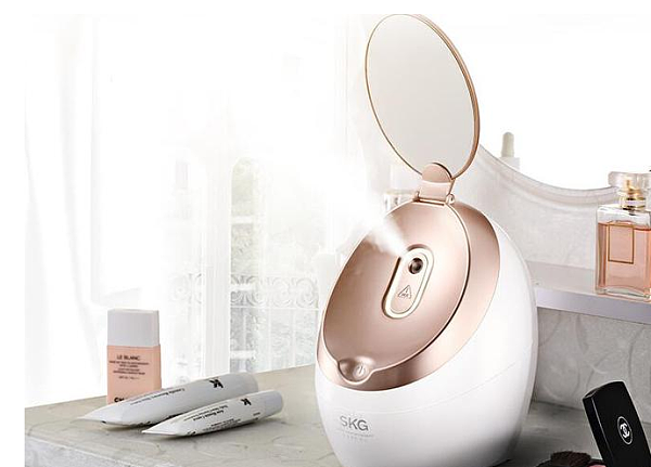 离子蒸脸器补水清洁美容原理