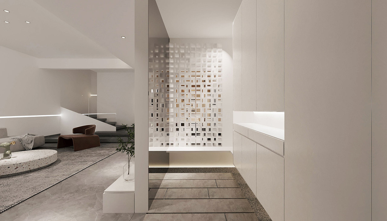 白色系简约风空间设计