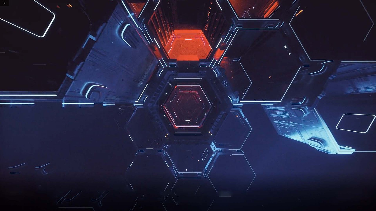 《deep space》C4D建模（图ZMTM3ODM4MTQ0） - 动画/影视 - 站酷设计师视觉光影原创素材 - 站酷ZCOOL