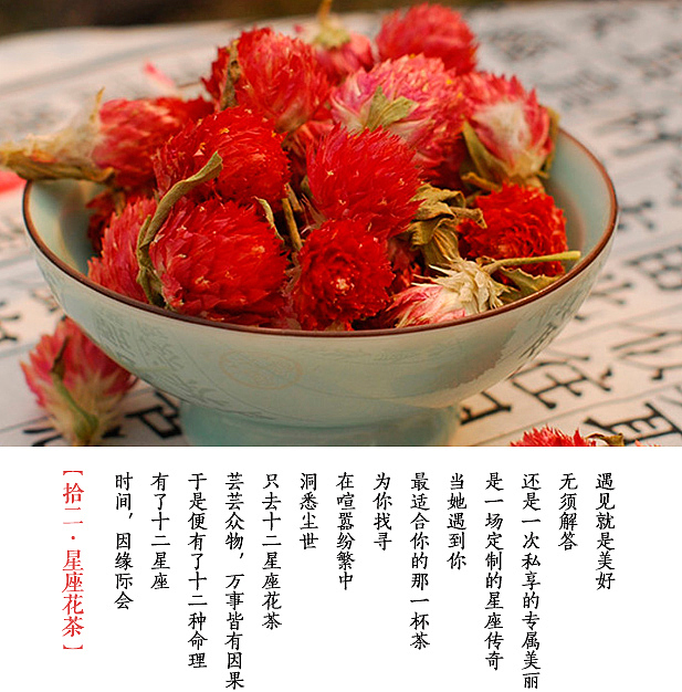 十二星座花茶 - 红巧梅（图ZNjY3ODg3ODg=） - 其他平面 - 站酷设计师tomatosoup原创素材 - 站酷ZCOOL