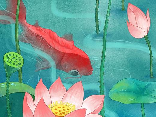 中渡香桥艺术度假村部分节气海报 及其部分插画