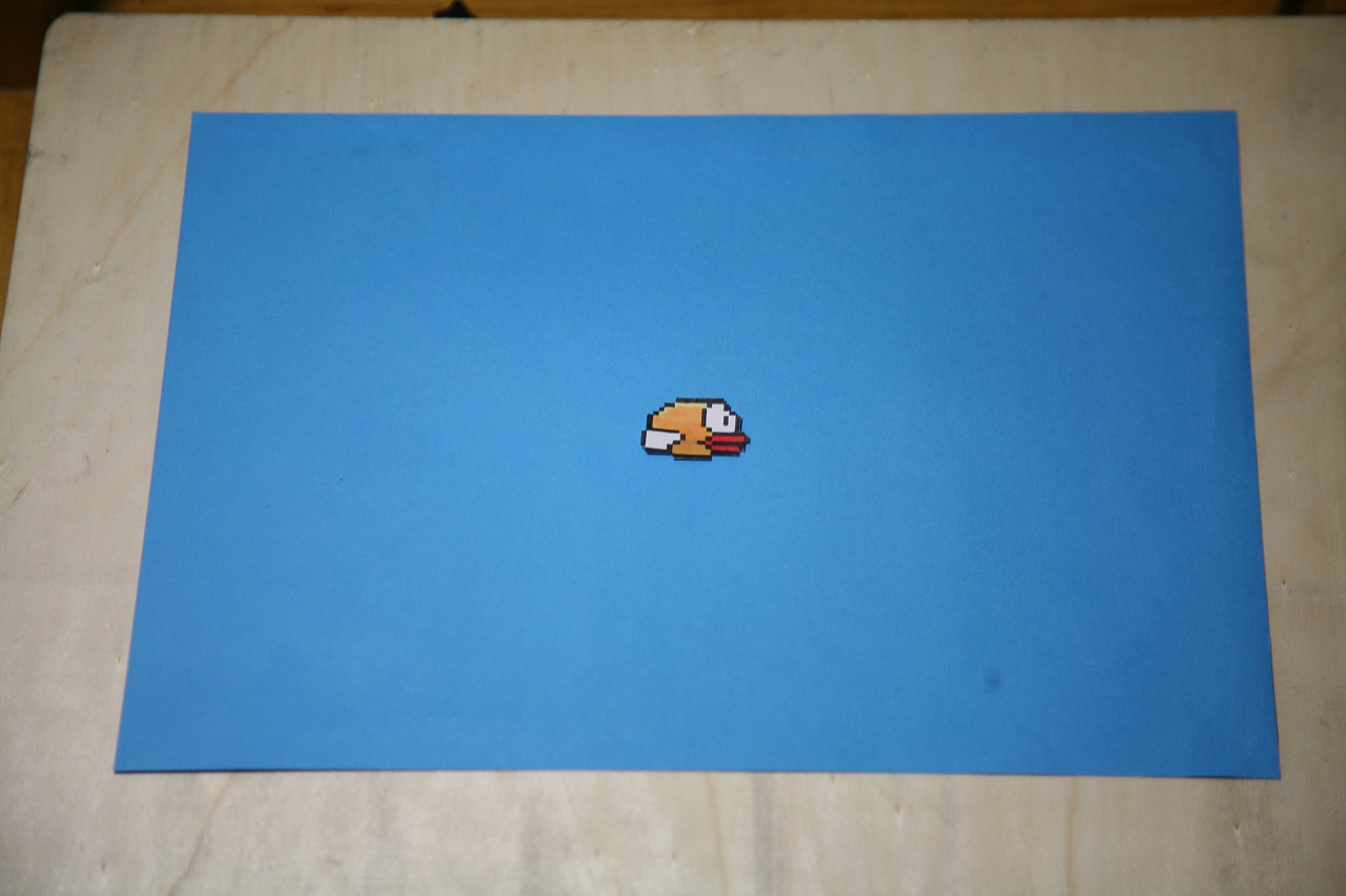 一张纸的定格动画