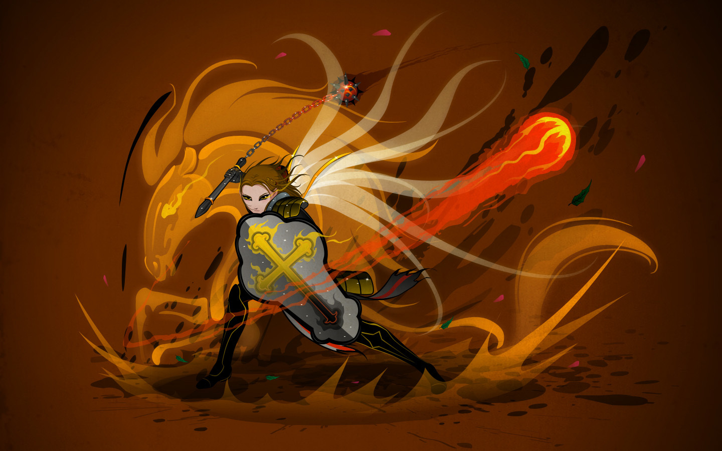 暗黑3-圣教军-cdr矢量习作