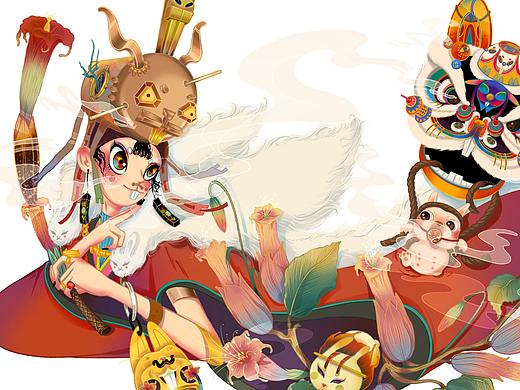 那就白底吧（个人主页-ZNTEyMjI2MTI=） - 艺术插画 - 站酷设计师蟹懂原创素材 - 站酷ZCOOL