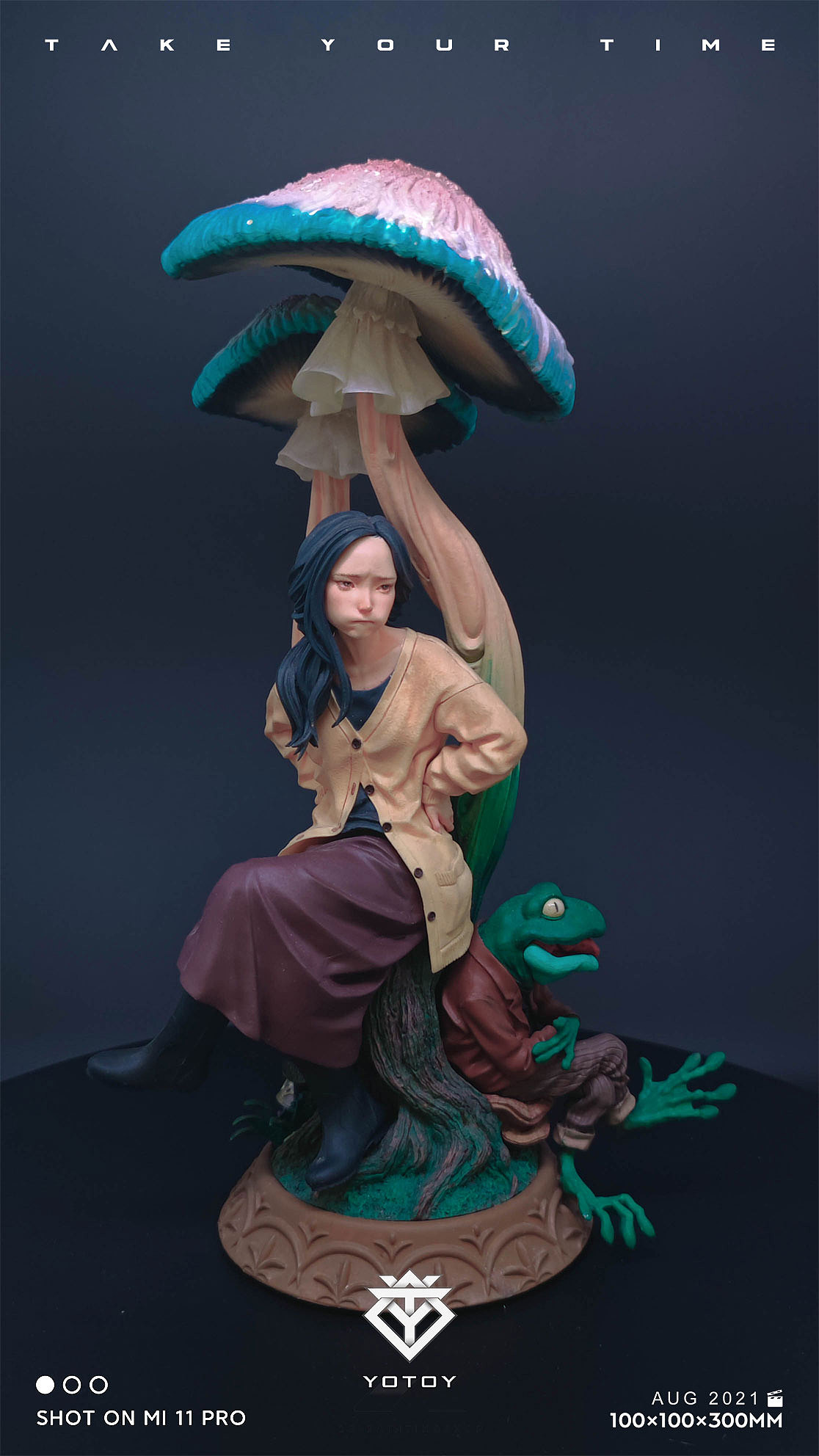 Take Your Time 雕像涂装