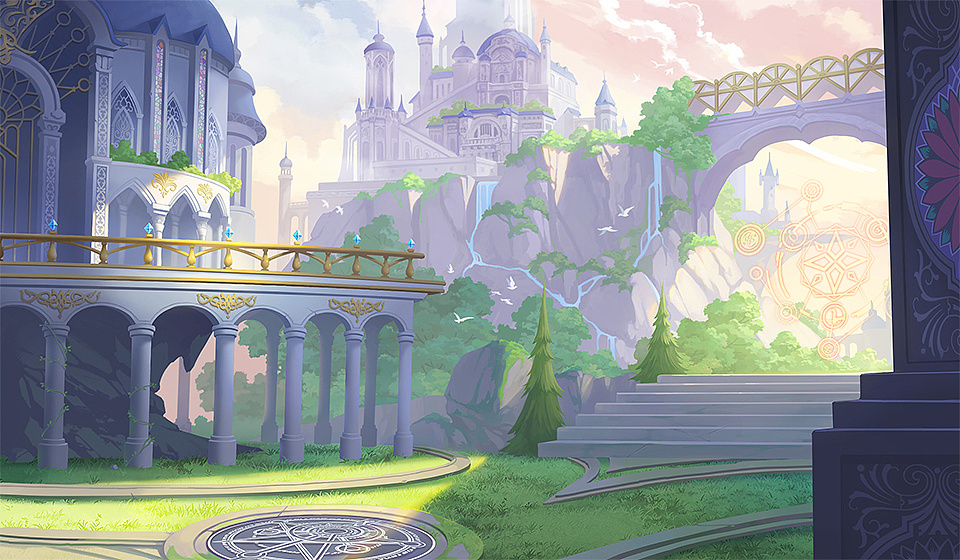 魔法城|插画|游戏原画|幼稚园画师 - 原创作品 - 站酷 (zcool)