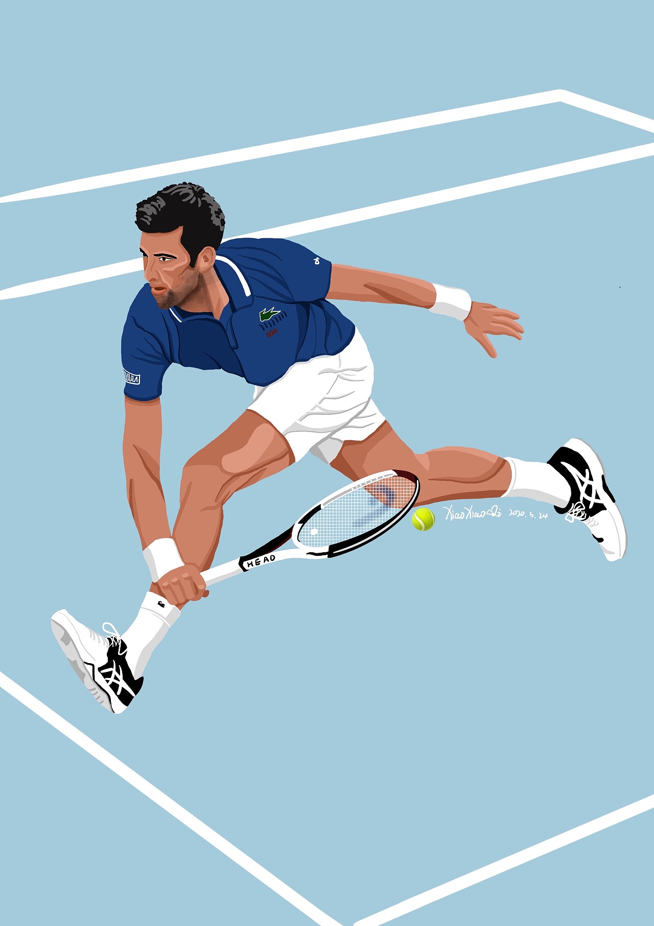 网球冠军中的王子