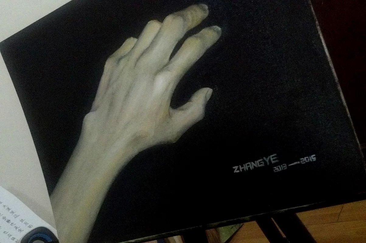 油画《手》|纯艺术|绘画|a272813194_原创作品-站酷zcool