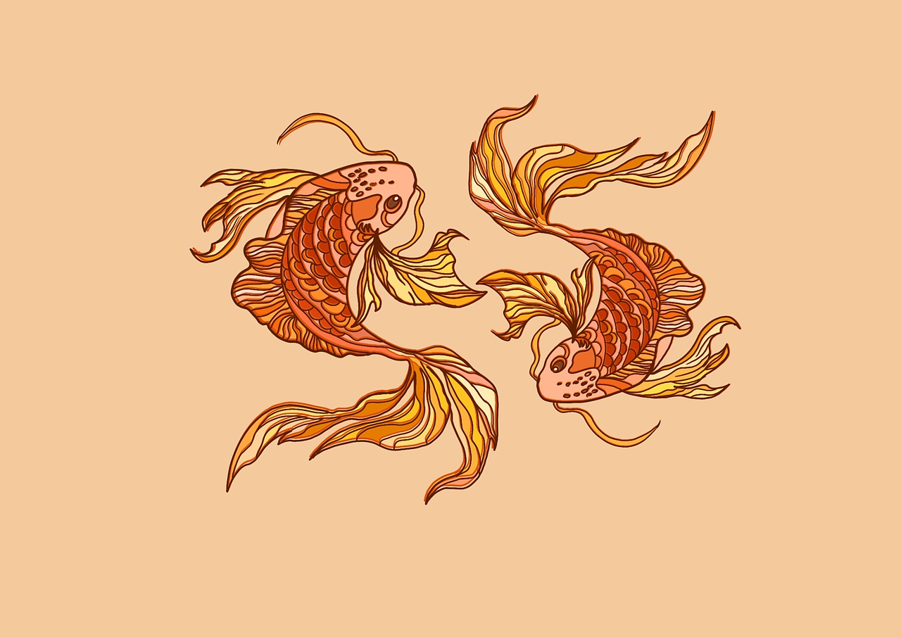 第二幅主视觉插画设计🎨🌊🫧✨🍃