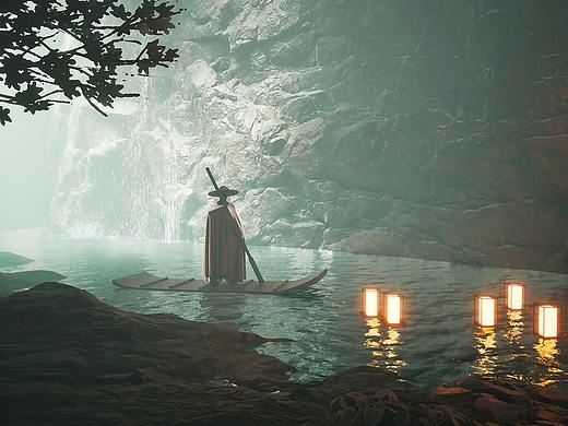 15天特訓(xùn)班學(xué)員的UE4場(chǎng)景作業(yè)（個(gè)人主頁(yè)-ZNDU5NDUxMDA=） - 場(chǎng)景 - 站酷設(shè)計(jì)師NoverX原創(chuàng)素材 - 站酷ZCOOL