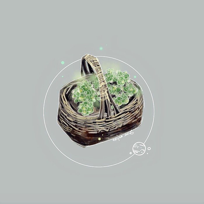 多肉和他的小星球（图ZNjA2MTk4NjQ=） - 儿童插画 - 站酷设计师好不辣德皮特原创素材 - 站酷ZCOOL