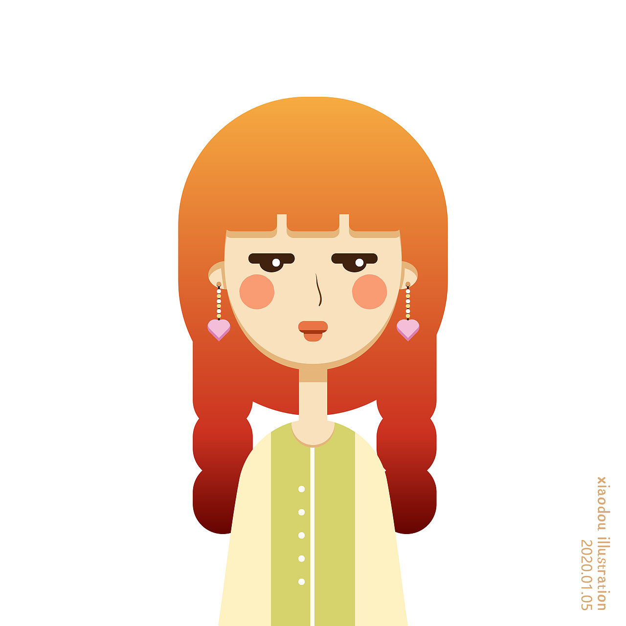 扁平风人物小头像（图ZMTkyMjc2MDI0） - 创作习作 - 站酷设计师嫚子xdd原创素材 - 站酷ZCOOL