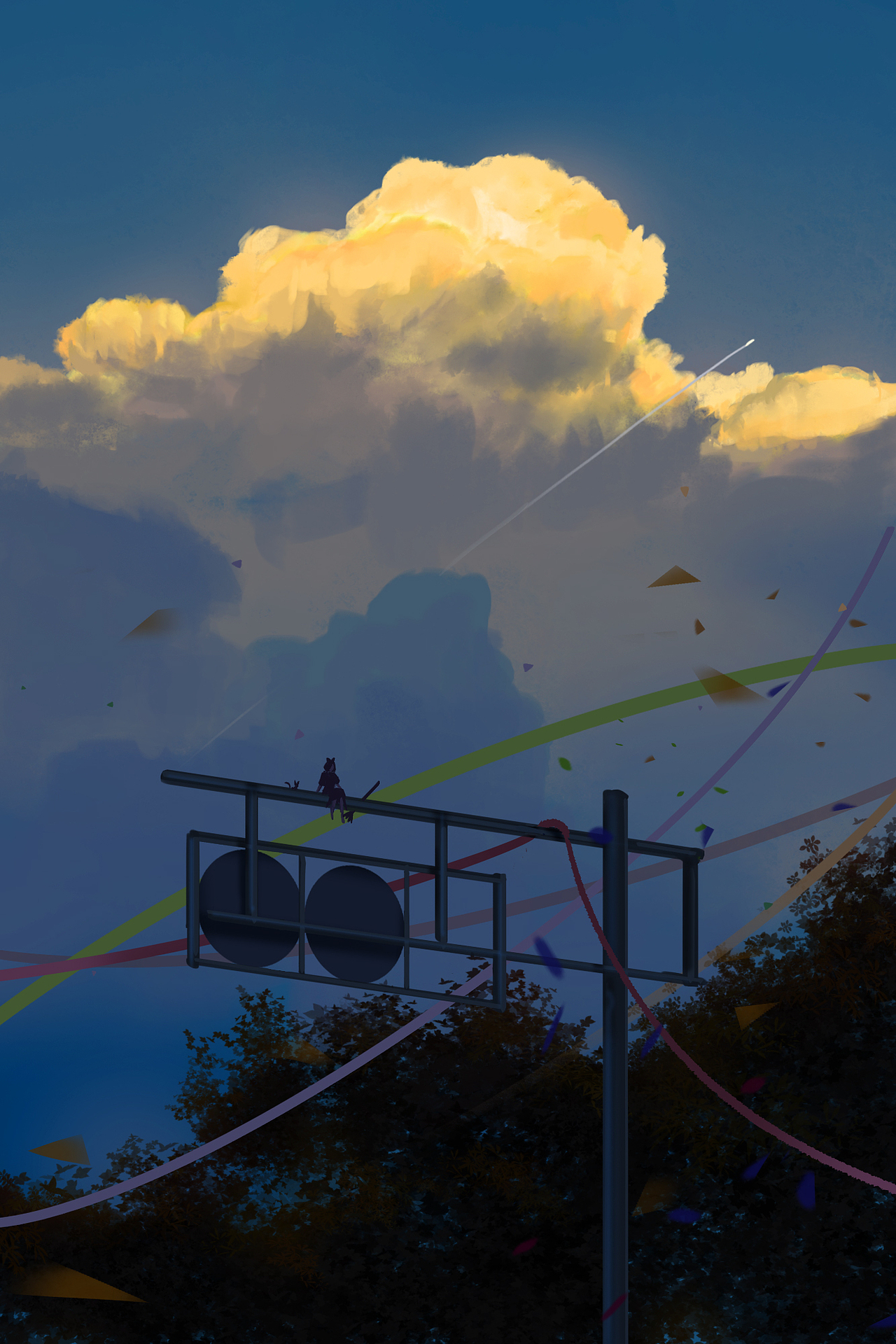 场景cg速涂练习