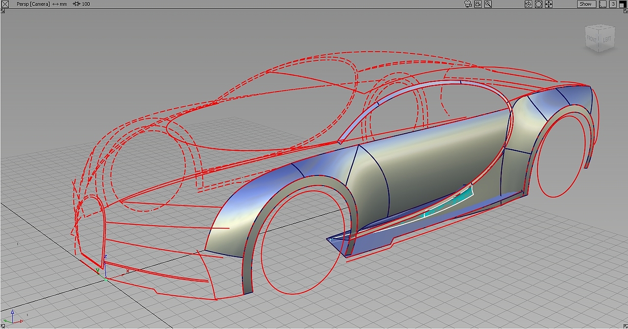 布加迪-chiron“曲线的艺术”--Alias效果图建模教程（图ZOTM3OTUxNTI=） - 交通工具 - 站酷设计师Adleyou原创素材 - 站酷ZCOOL