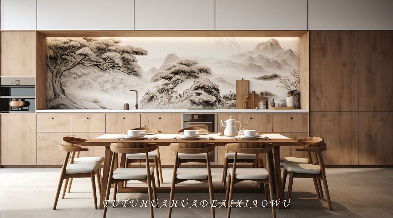 Ai ｜散发中式的厨房