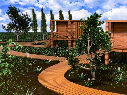 树林里的木屋（个人主页-ZMjg5NDg3MDg=） - 场景 - 站酷设计师醉江月原创素材 - 站酷ZCOOL