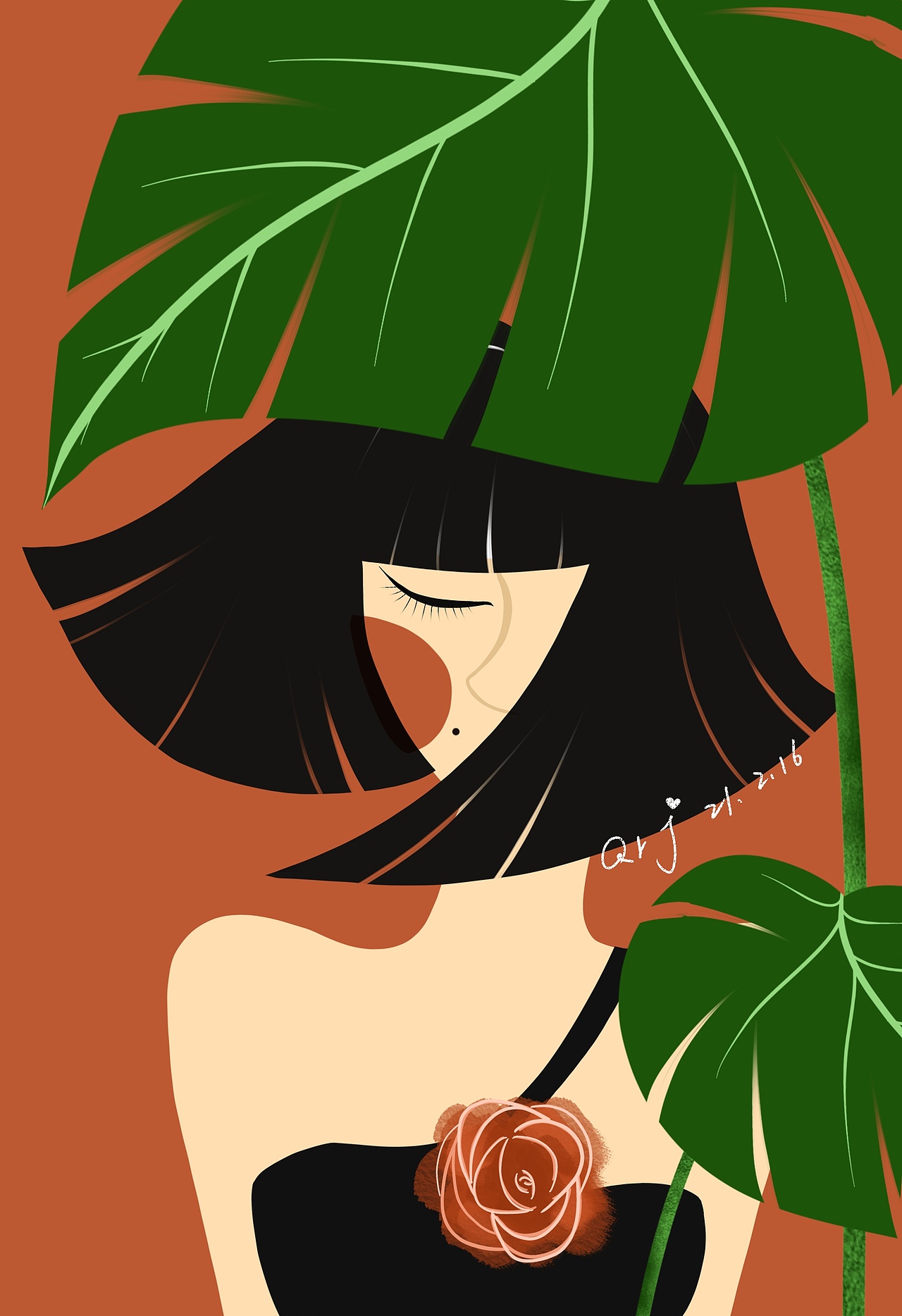 想要高级感的nuna|插画|创作习作|z45803937_原创作品-站酷zcool