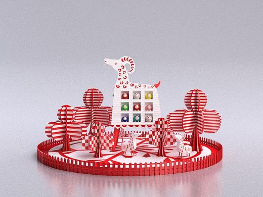 早期的时候圣诞美陈作品（三）