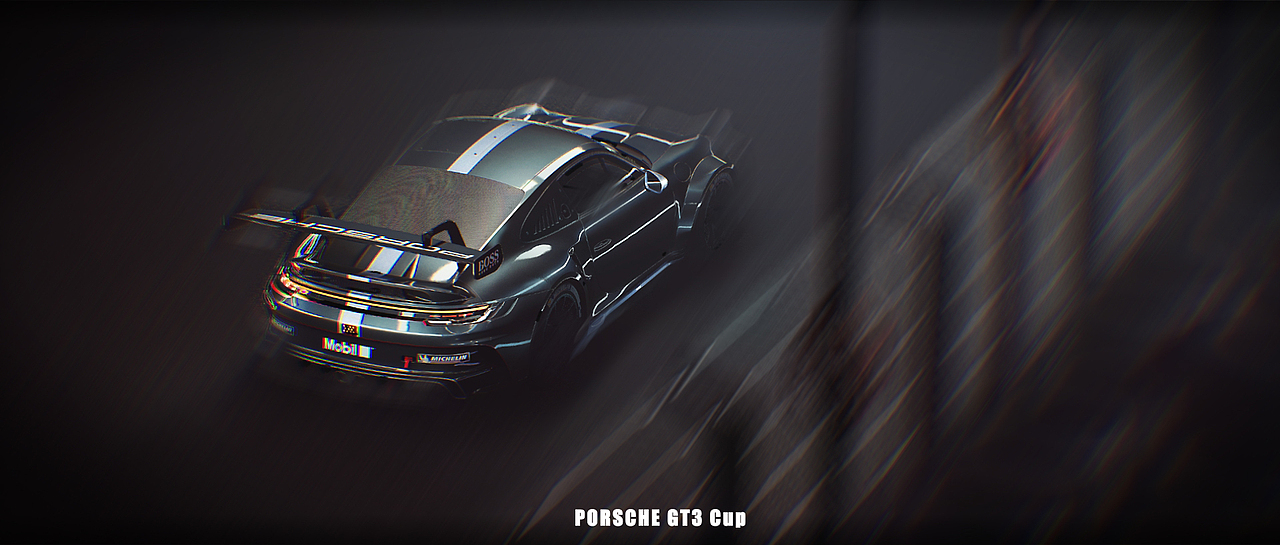 《PORSCHE GT3 Cup》UE4汽车渲染（图ZMjU3NjAxNDky） - 机械/交通 - 站酷设计师lando睡不醒原创素材 - 站酷ZCOOL