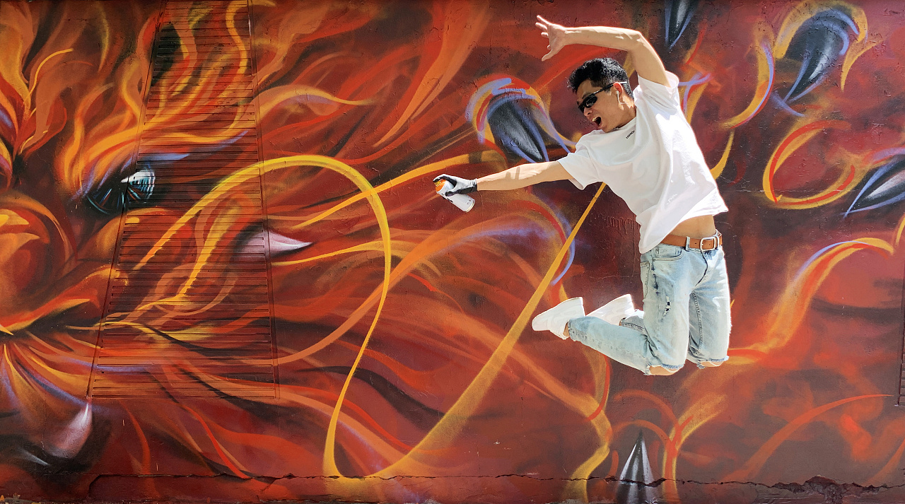 he街头艺术创作——中国龙系列·7