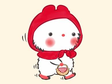 哈屁鼠漫畫系列——小紅帽（個人主頁-ZMjM5NTI2NDQ=） - 短篇/格漫 - 站酷設計師金燦燦的海蠣煎原創(chuàng)素材 - 站酷ZCOOL