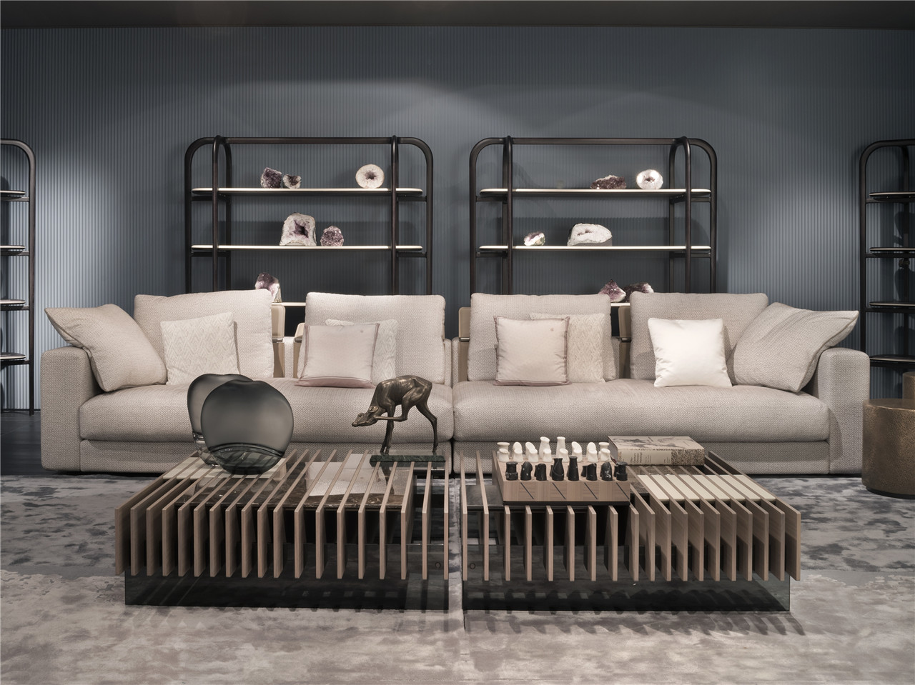 意大利家具品牌giorgetti的沙发艺术,演绎韵味家居的细腻柔和!