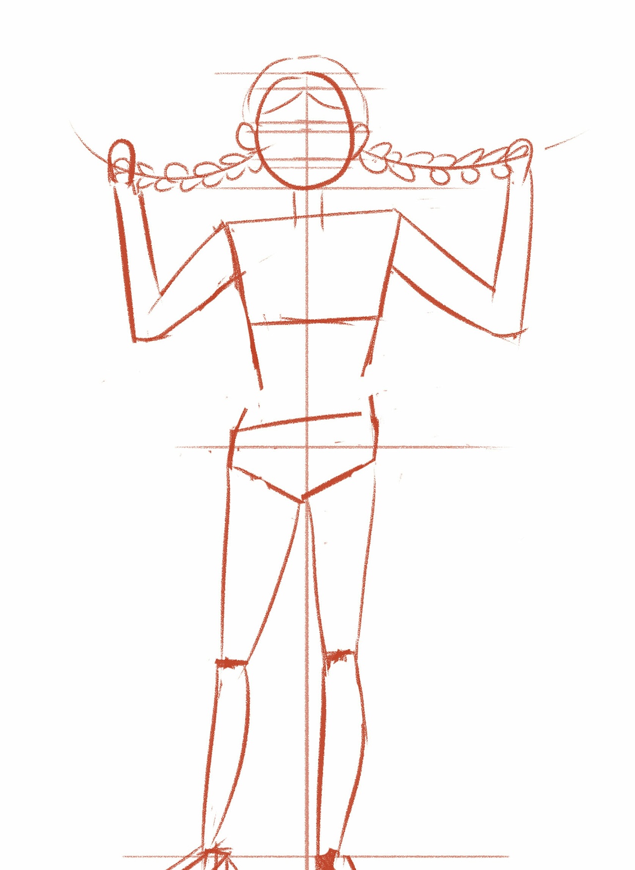 人物姿态及夸张变形练习