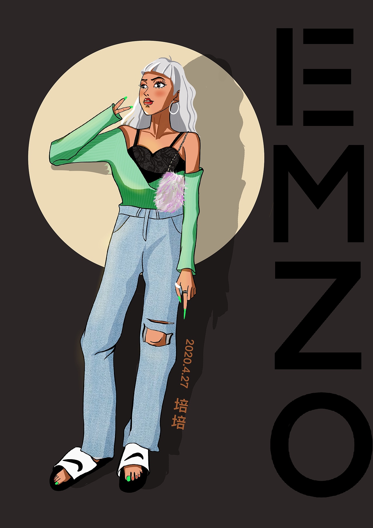 我的姑娘们（图ZMjA3MDY2Njky） - 创作习作 - 站酷设计师新手培培原创素材 - 站酷ZCOOL