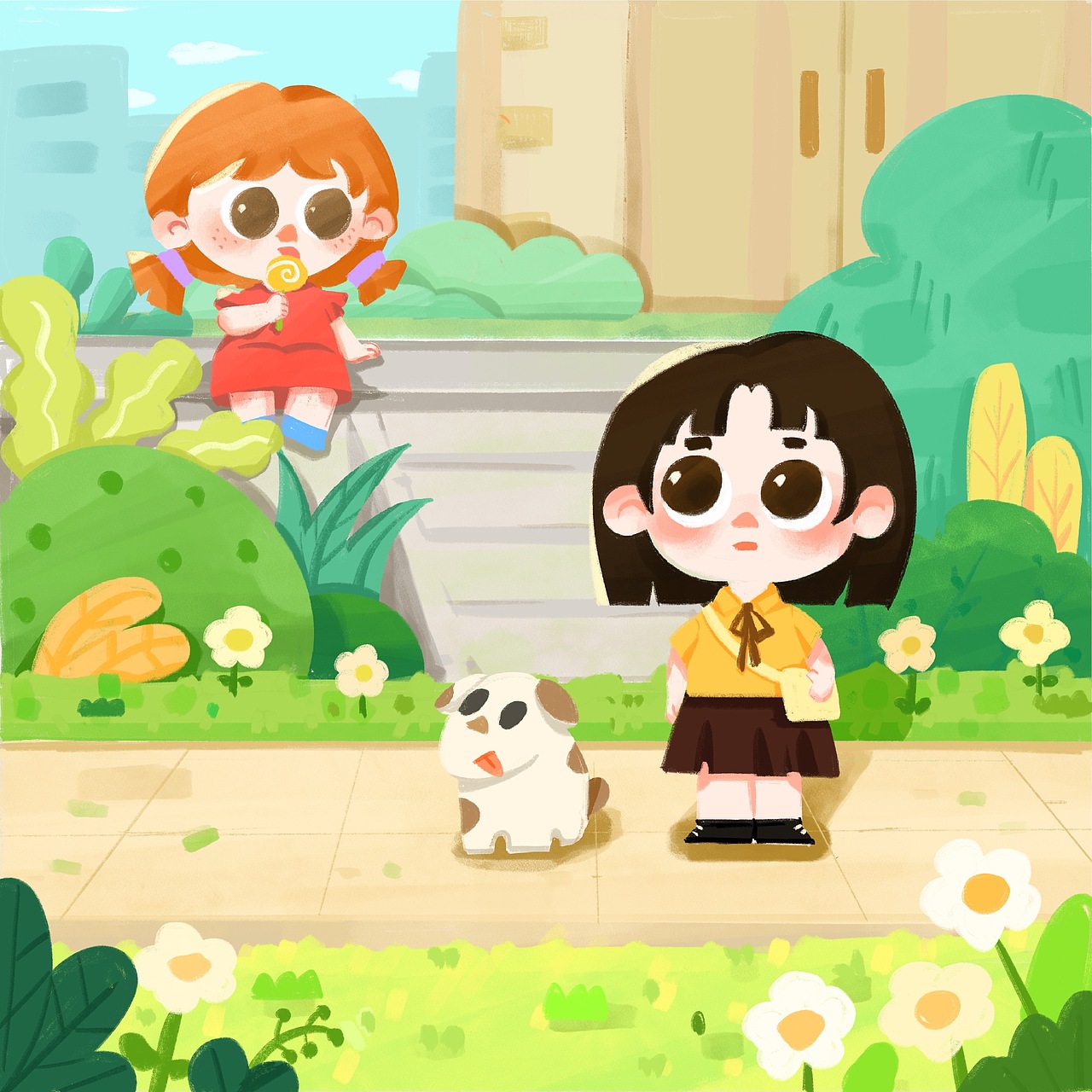 Amelicart风格模仿（图ZMjQzODQxNjIw） - 儿童插画 - 站酷设计师Ayunya原创素材 - 站酷ZCOOL