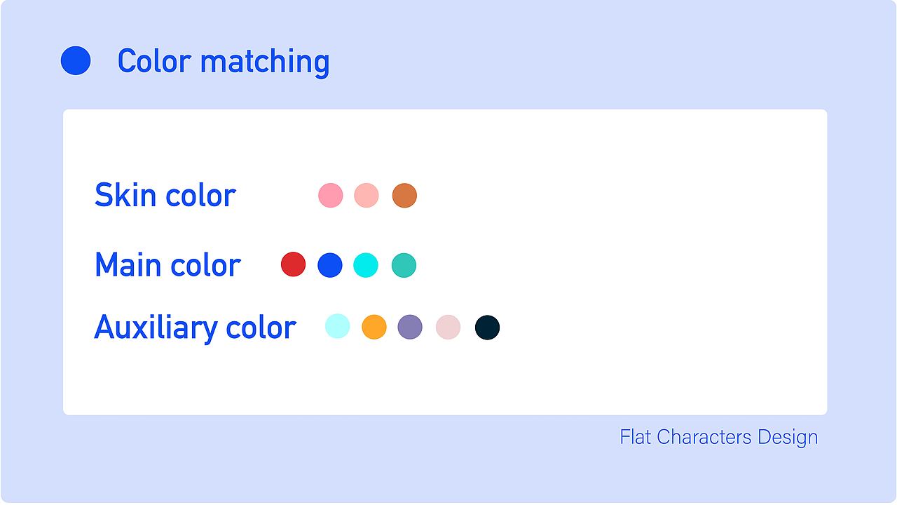 人物情绪版总结-扁平运营插画