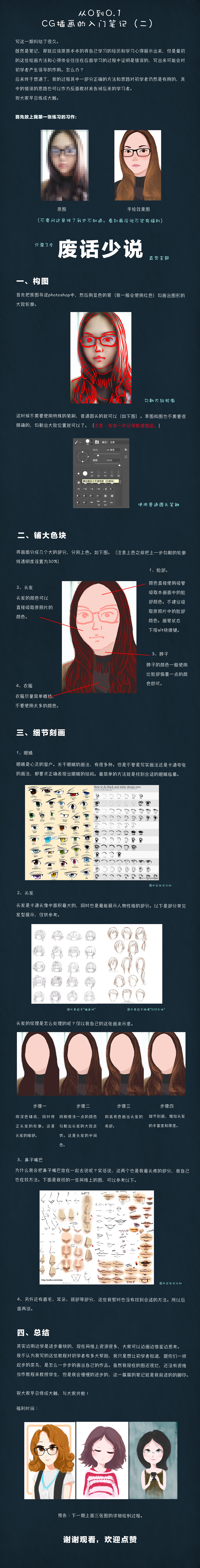 从0到0.1：我的CG插画入门笔记（二）（图ZOTA2NzE2MDQ=） - 创作习作 - 站酷设计师紫电闪雷鸣原创素材 - 站酷ZCOOL
