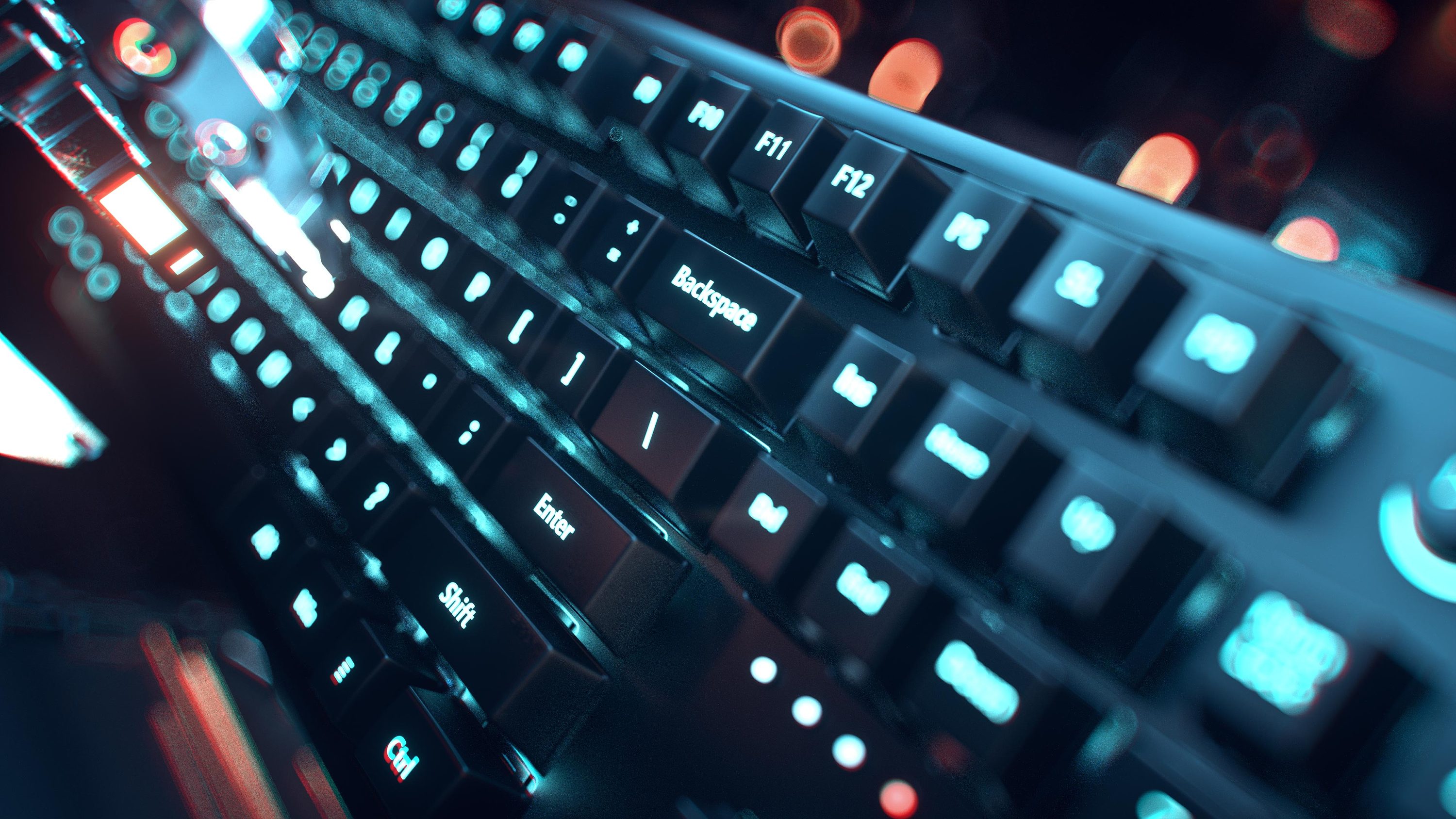 某键盘c4d广告片