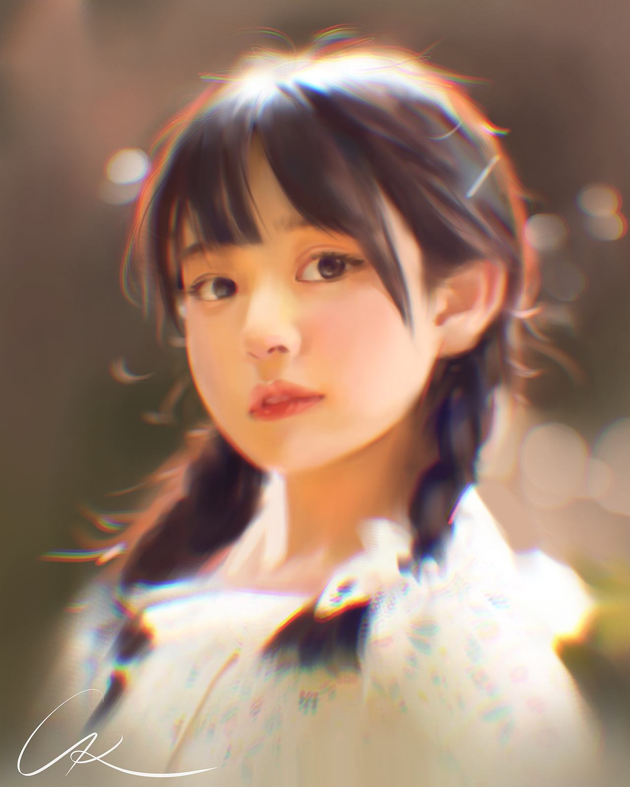 肖像画（图ZMzA3NTM1Njky） - 艺术插画 - 站酷设计师葛芬奇原创素材 - 站酷ZCOOL