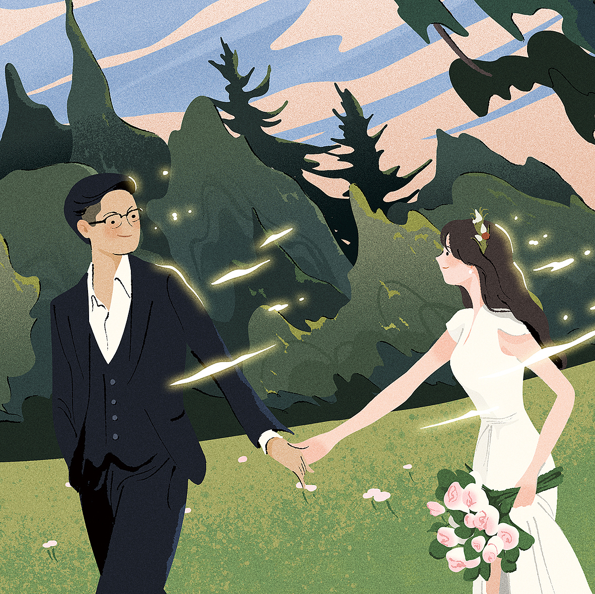 《柔软故事集3》（图ZMjQ1NzI3MTUy） - 商业插画 - 站酷设计师biiig_bear原创素材 - 站酷ZCOOL