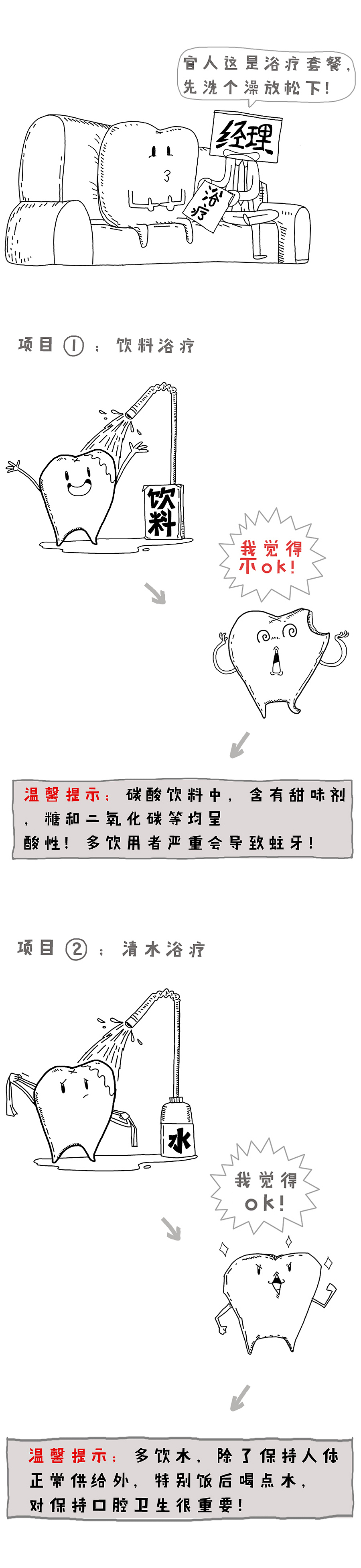 《旅行囧记》漫画-牙齿保护日（图ZMTA4MDE4NDEy） - 中/长篇漫画 - 站酷设计师opp1939原创素材 - 站酷ZCOOL