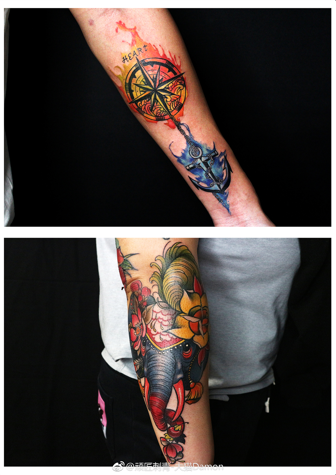 顽匠刺青工作室出品（图ZMTA4MTQ2MzMy） - 其他 - 站酷设计师Damon_Y原创素材 - 站酷ZCOOL